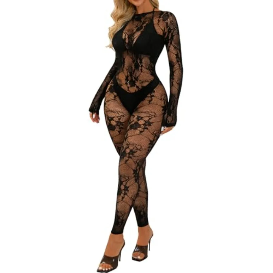Womens Sexy Tights Lingerie Body Stockings Mesh Bodysuit Jumpsuit Nightwear
Womens Sexy Tights Lingerie Body Stockings Mesh Bodysuit Jumpsuit Nightwear