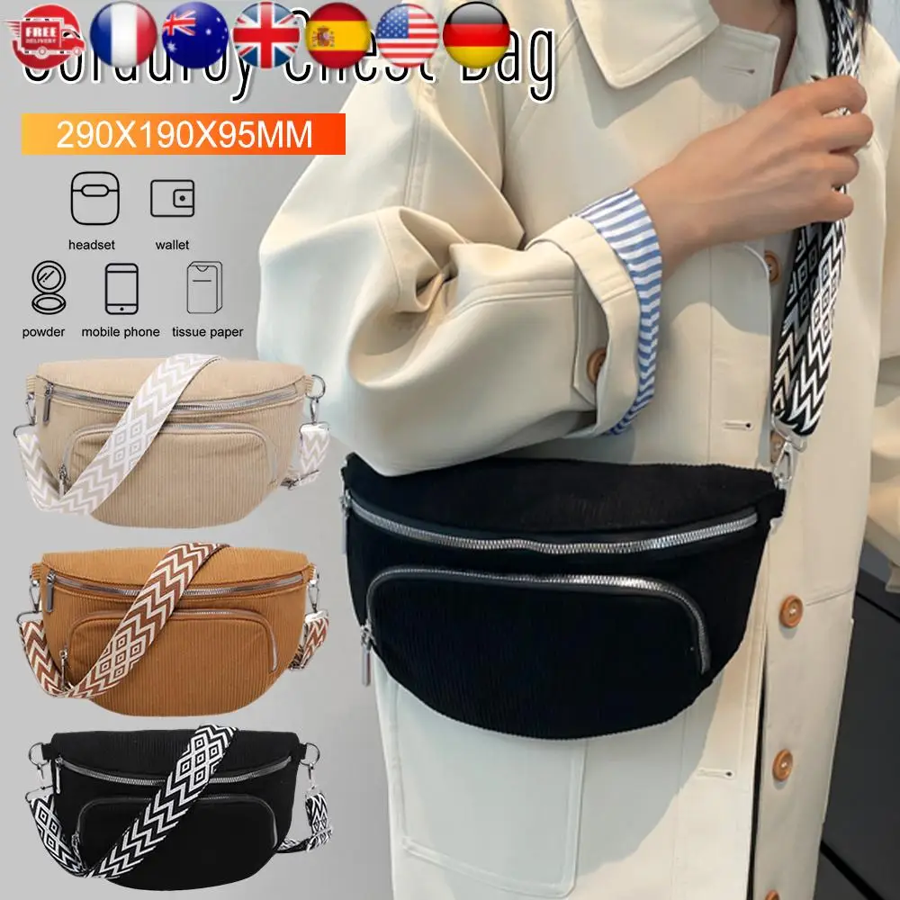 Вельветовая нагрудная сумка с широким гитарным ремнем, повседневная поясная сумка через плечо с несколькими карманами, портативная женская сумка-хобо для путешествий на открытом воздухе
Вельветовая нагрудная сумка с широким гитарным ремнем, повседневная поясная сумка через плечо с несколькими карманами, портативная женская сумка-хобо для путешествий на открытом воздухе