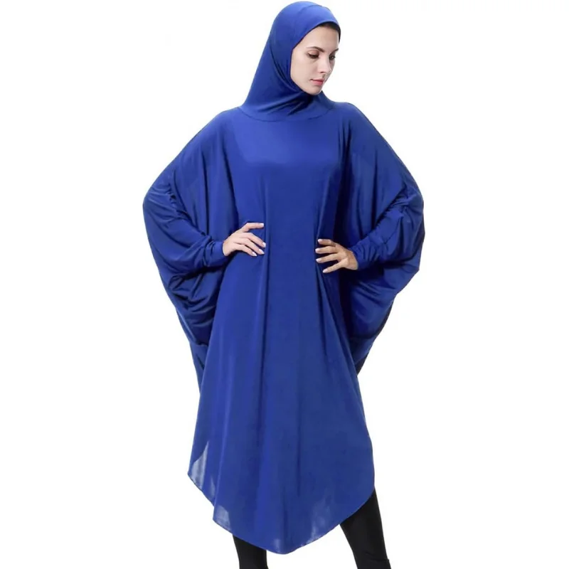 Muslim Abaya Dress for Women Highly Stretchy Batwing Hooded Hijab Smooth Large Long Prayer Abaya Dress
Muslim Abaya Dress for Women Highly Stretchy Batwing Hooded Hijab Smooth Large Long Prayer Abaya Dress