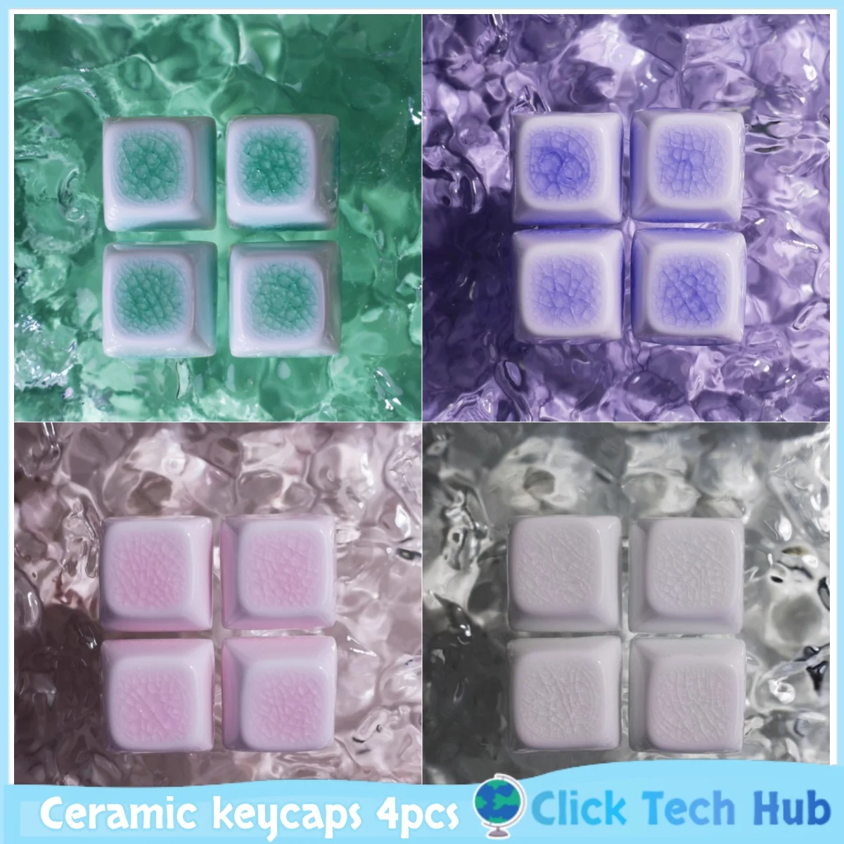 Ceramic keycaps ice crack pattern WASD available in multiple colors customizable mechanical keyboard keycaps 1U translucent gift
Ceramic keycaps ice crack pattern WASD available in multiple colors customizable mechanical keyboard keycaps 1U translucent gift