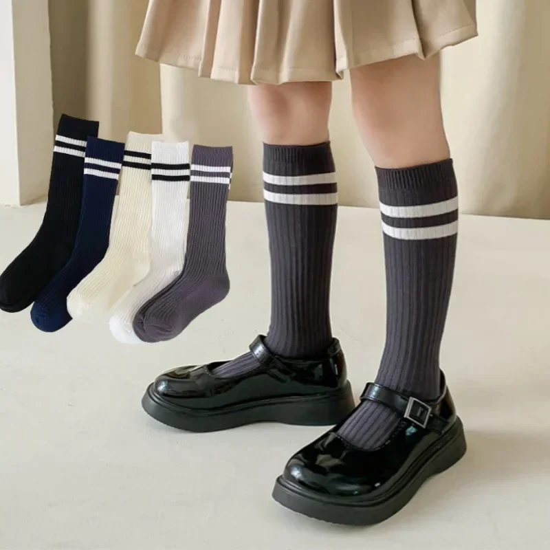 New Fashion School Sock for Kids Boy Girl Simplicity Solid Color Striped Calf Sock for ChildrenSpring Autumn Soft Cotton Sock
New Fashion School Sock for Kids Boy Girl Simplicity Solid Color Striped Calf Sock for ChildrenSpring Autumn Soft Cotton Sock