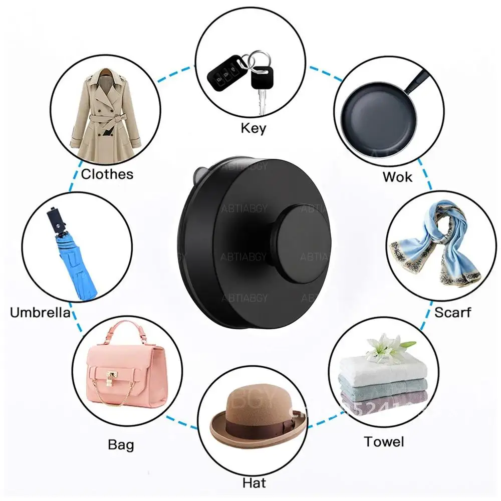 6PCS 5KGS Vacuum Suction Cup Hooks Punch-free Wall Hook Reusable Black Hanger Robe Bathroom Hook Towel Kitchen Coat White Hook
6PCS 5KGS Vacuum Suction Cup Hooks Punch-free Wall Hook Reusable Black Hanger Robe Bathroom Hook Towel Kitchen Coat White Hook