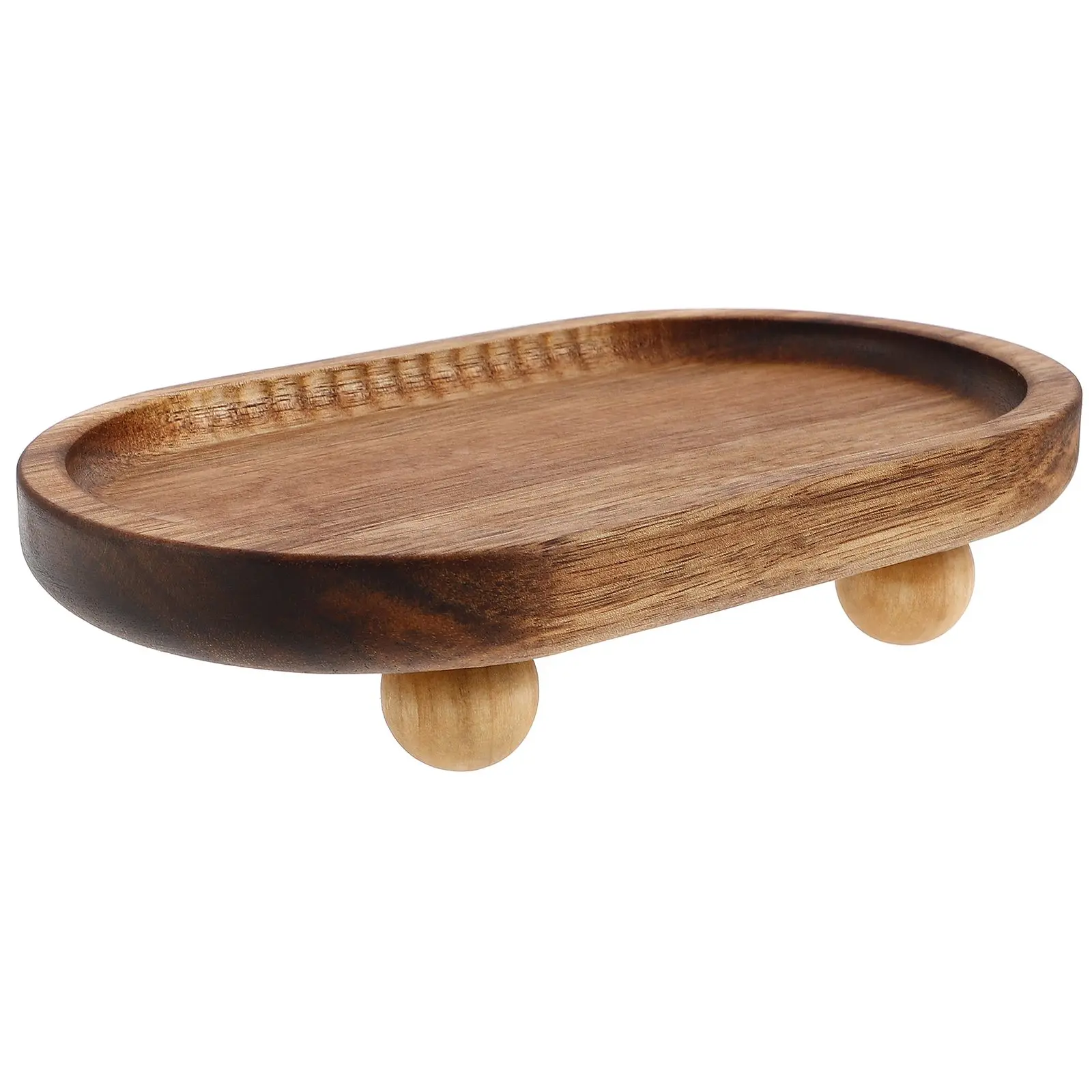 Pedestal Tray Wood Bathroom Vanity Organizer Stand Display Dish Soap Holder Decorative for Kitchen Counter Round Perfume Small
Pedestal Tray Wood Bathroom Vanity Organizer Stand Display Dish Soap Holder Decorative for Kitchen Counter Round Perfume Small