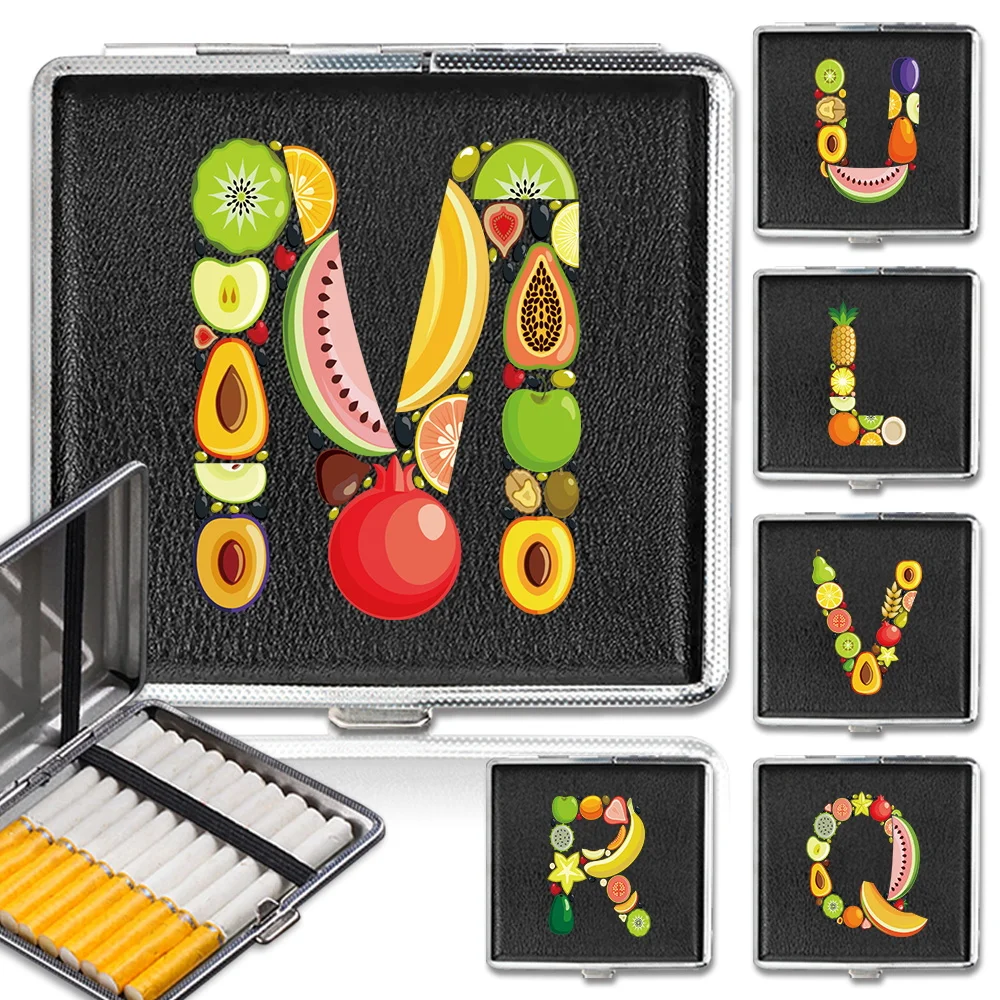 PU Cigarette Case Portable Organizer Smoke Box Tobacco Storage Holder Fruit Letter Pattern Pocket Smoking Accessories For Travel
PU Cigarette Case Portable Organizer Smoke Box Tobacco Storage Holder Fruit Letter Pattern Pocket Smoking Accessories For Travel