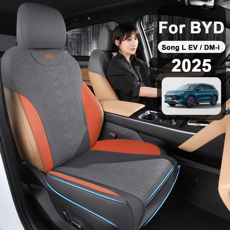 For BYD Song L EV DM-i 2024 2025 Car Seat Cover Cushion Mat Full Set Interior Advanced Leather Auto Protector Seat Accessories
For BYD Song L EV DM-i 2024 2025 Car Seat Cover Cushion Mat Full Set Interior Advanced Leather Auto Protector Seat Accessories