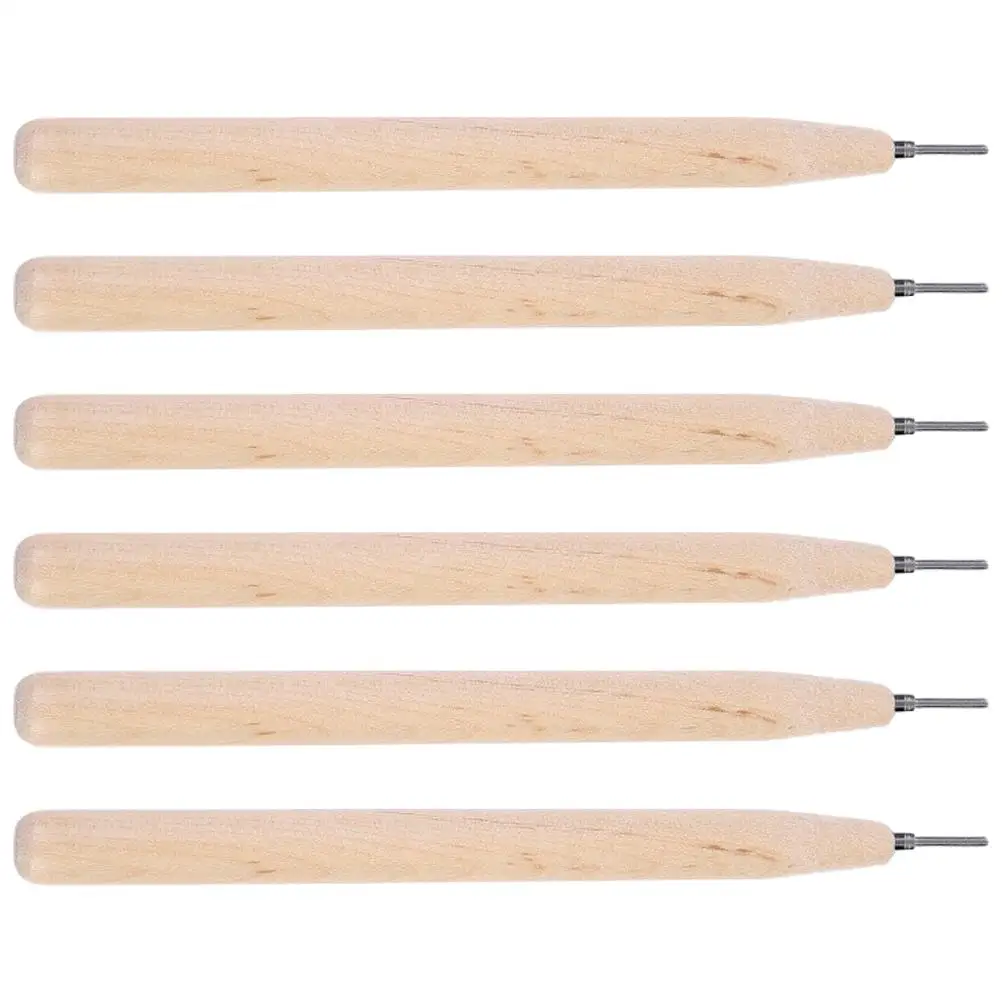 6pcs Quilling Pen Kit Paper Slotted Craft Pen Tools Set DIY Quilling Paper Rolling Pens Wooden Decorative Supplies
6pcs Quilling Pen Kit Paper Slotted Craft Pen Tools Set DIY Quilling Paper Rolling Pens Wooden Decorative Supplies