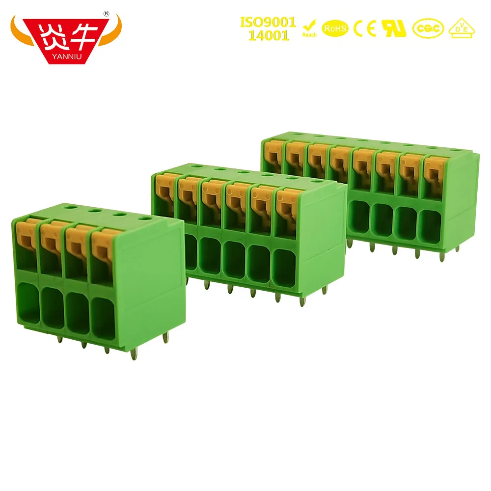10Pcs KF207RB PCB SPRING TERMINAL BLOCKS DEGSON KEFA PHOENIX CONTACT TDPT -SP-6,35 YANNIU
10Pcs KF207RB PCB SPRING TERMINAL BLOCKS DEGSON KEFA PHOENIX CONTACT TDPT -SP-6,35 YANNIU