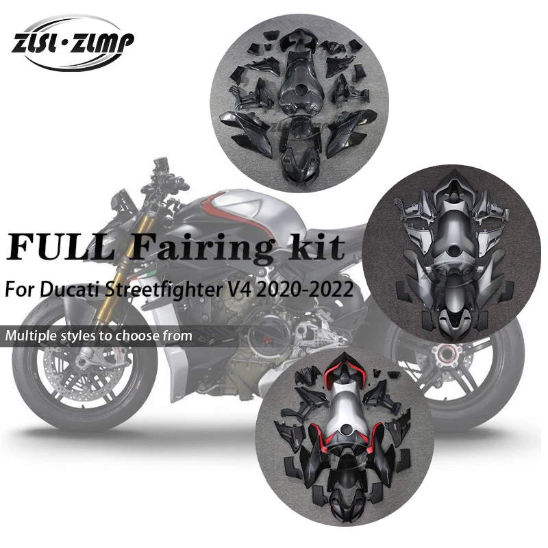 Motorcycle Full Set Fairings Fit For Ducati Street Fighter V4 STREET FIGHTER V4 2020 2021 2022 Fairing Kit Painted Bodywork
Motorcycle Full Set Fairings Fit For Ducati Street Fighter V4 STREET FIGHTER V4 2020 2021 2022 Fairing Kit Painted Bodywork