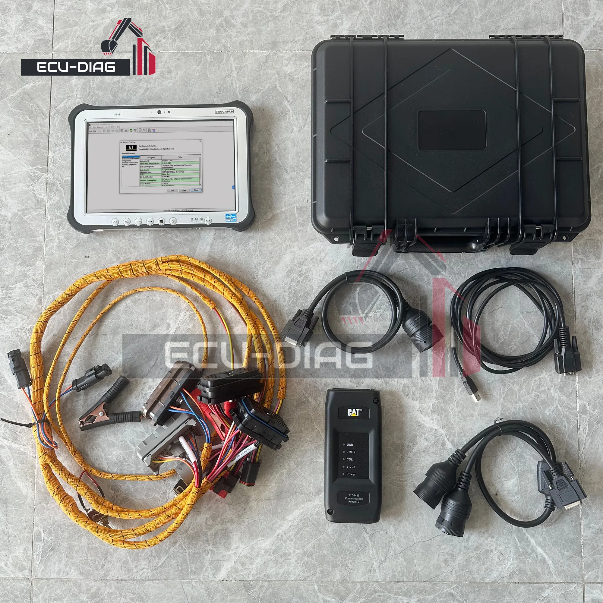 317-7485 CAT ET3 Tablet 2023A Software Communication Adapter 3 3177485 For Caterpillar Diagnostic Tool Truck Heavy Duty Excavat
317-7485 CAT ET3 Tablet 2023A Software Communication Adapter 3 3177485 For Caterpillar Diagnostic Tool Truck Heavy Duty Excavat