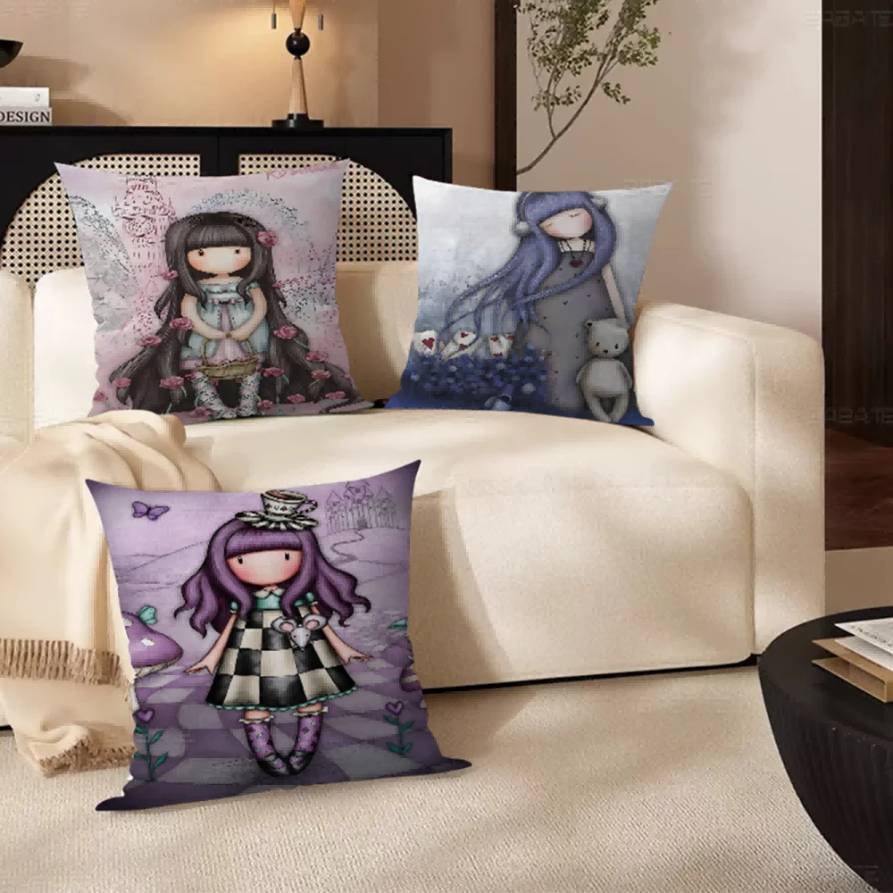 S-Santoro- Cartoon Girl Cushion Cover Pillow Cover Decor Pillowcase Printed Cushion Case For Couch
S-Santoro- Cartoon Girl Cushion Cover Pillow Cover Decor Pillowcase Printed Cushion Case For Couch