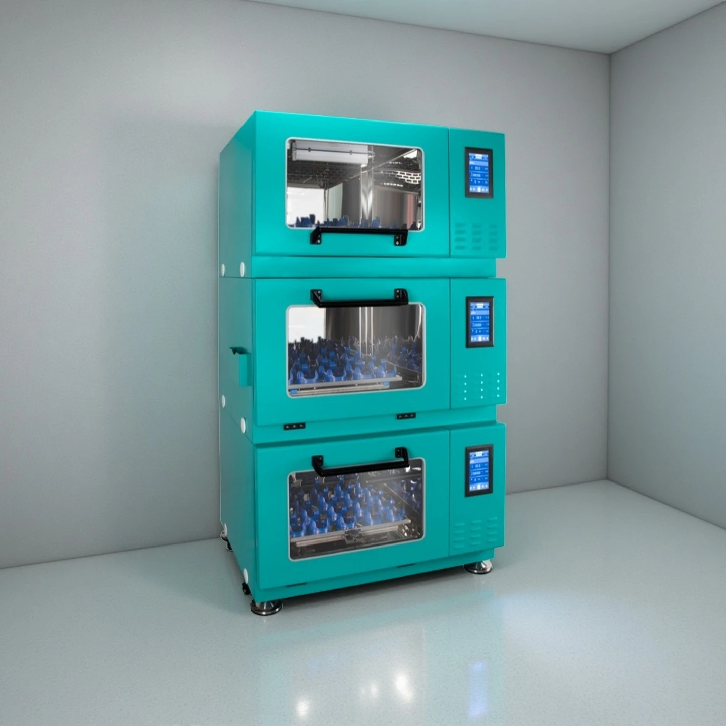 OEM Thermostat Test Incubator 140L 280L 10-300rpm Speed Stackable Equipment Mixing Lab Shaker
OEM Thermostat Test Incubator 140L 280L 10-300rpm Speed Stackable Equipment Mixing Lab Shaker