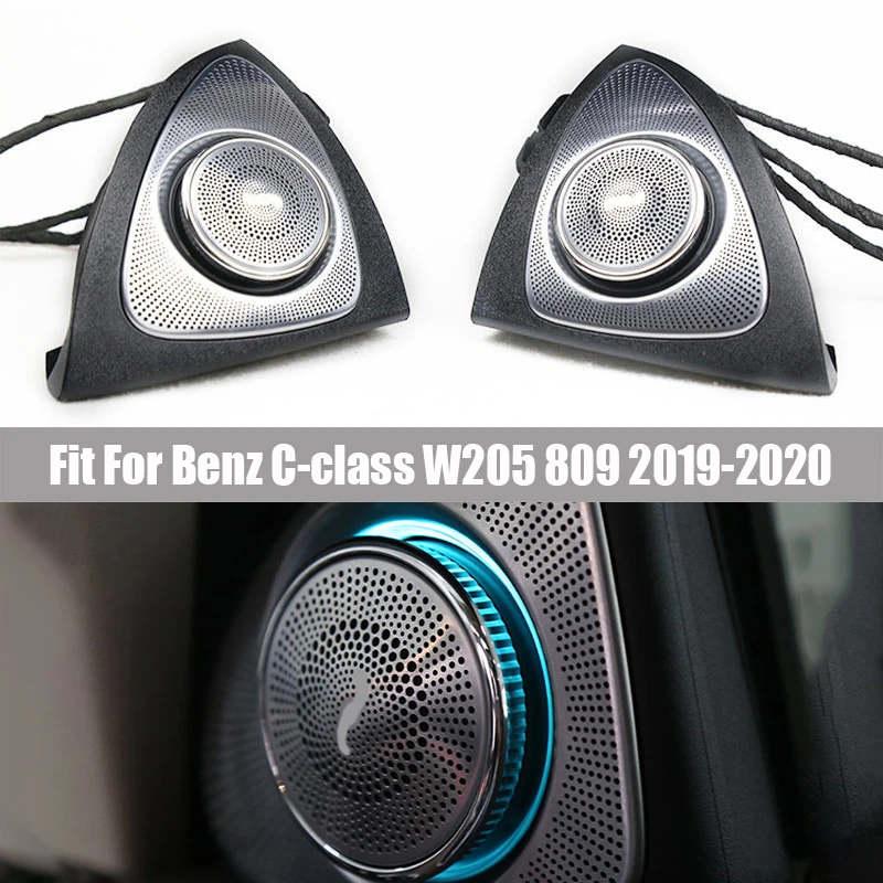 3D Rotary Treble Tweeter Speakers with Ambient Lights Suitable for Mercedes Benz C-class W205 809 2019 - 2020 with 64 Colors
3D Rotary Treble Tweeter Speakers with Ambient Lights Suitable for Mercedes Benz C-class W205 809 2019 - 2020 with 64 Colors