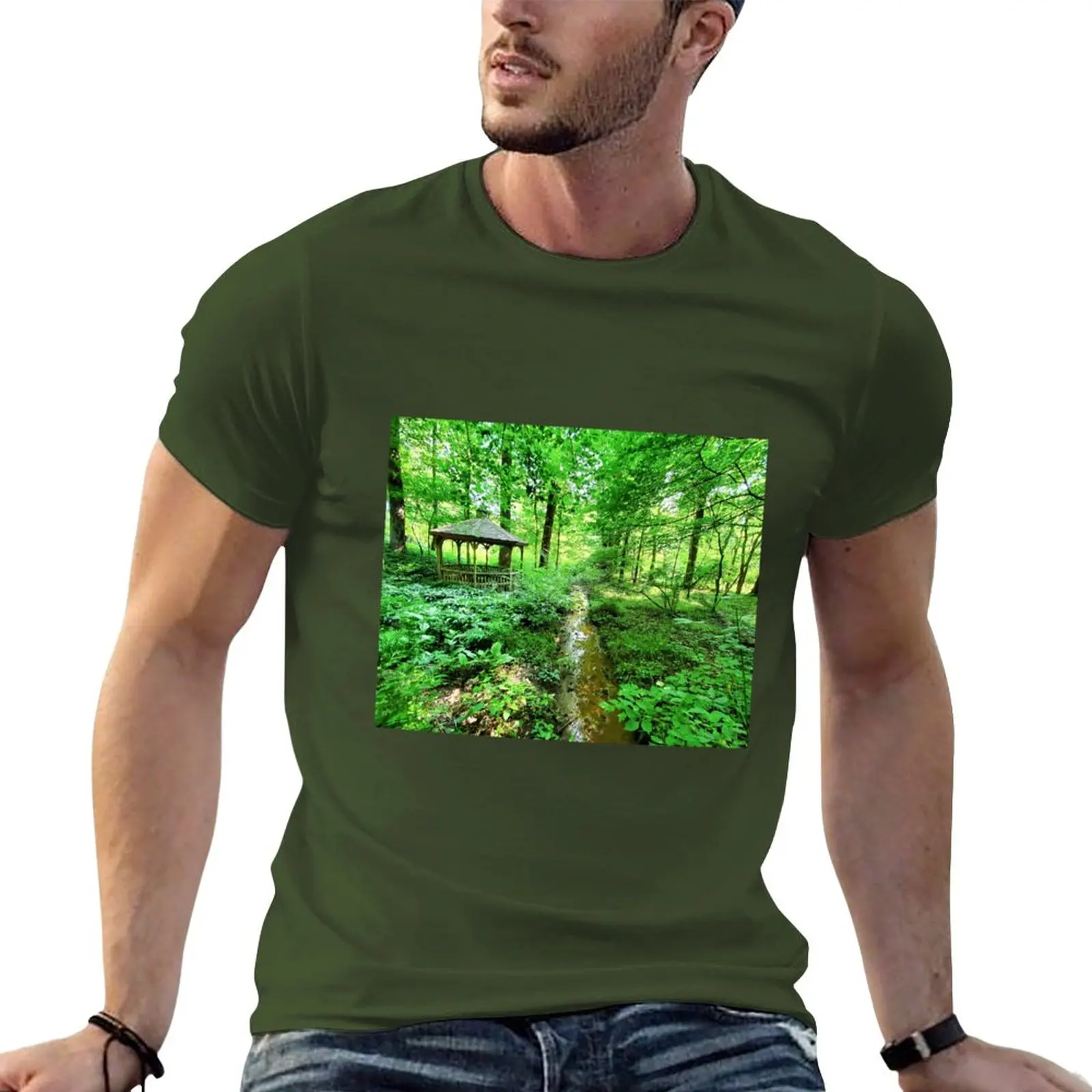 New A Quiet Place in the Forest lush forest landscape in summer T-Shirt black t shirt plain t-shirt mens graphic t-shirts funny
New A Quiet Place in the Forest lush forest landscape in summer T-Shirt black t shirt plain t-shirt mens graphic t-shirts funny