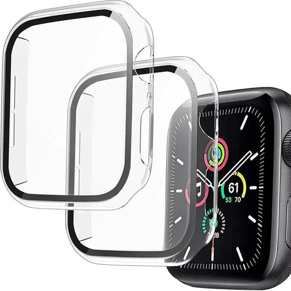 Tempered Glass And Cover Kit/set For-Apple Watch Case Accessories 40mm Screen Protector For-Apple Watch 4.5*4.5*2cm
Tempered Glass And Cover Kit/set For-Apple Watch Case Accessories 40mm Screen Protector For-Apple Watch 4.5*4.5*2cm