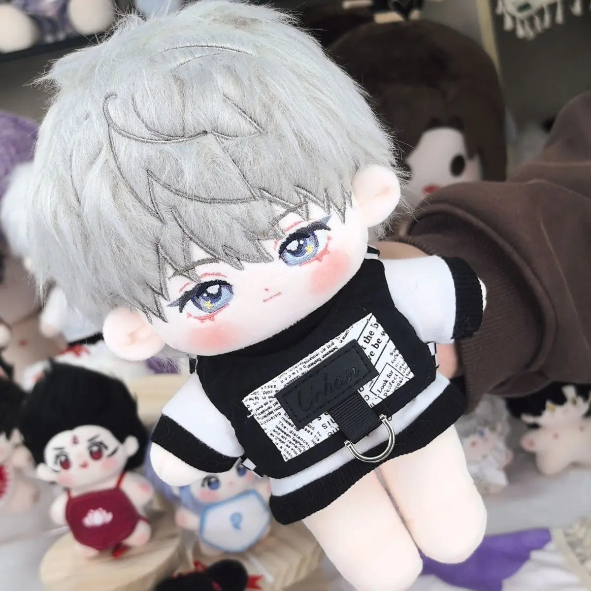 Anime Love and Deepspace Xavier Attribute Cosplay Cartoon Cute Cotton Doll Fluffy Dress up Plush Toys Collect Birthday Gift 20CM
Anime Love and Deepspace Xavier Attribute Cosplay Cartoon Cute Cotton Doll Fluffy Dress up Plush Toys Collect Birthday Gift 20CM