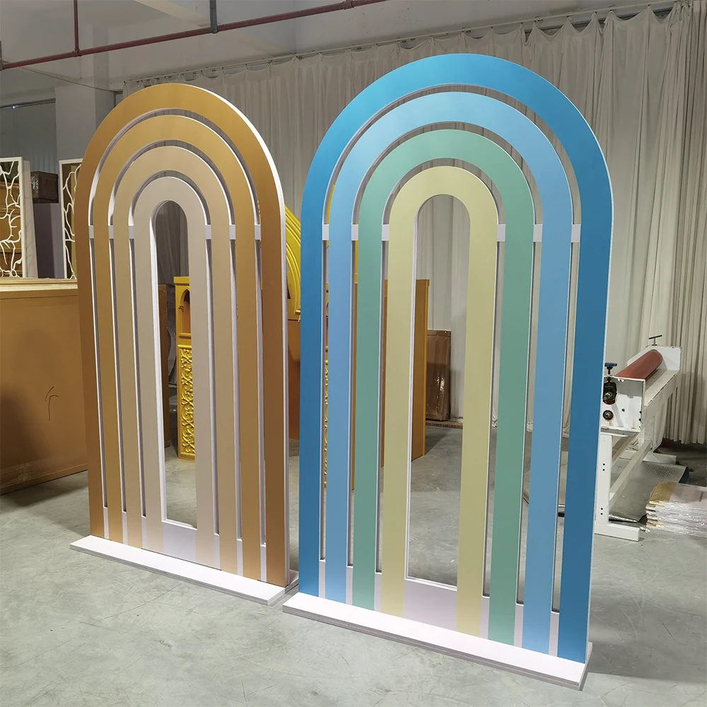 FSDKX Custom different color rainbow display backdrop for wedding party decoration
FSDKX Custom different color rainbow display backdrop for wedding party decoration