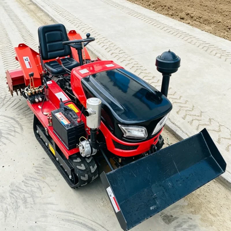 Customized Farm Rotary Tractor, Energy-saving Crawler Rotary Tiller, Factory Hot-selling Small Ploughing Mini Tiller
Customized Farm Rotary Tractor, Energy-saving Crawler Rotary Tiller, Factory Hot-selling Small Ploughing Mini Tiller