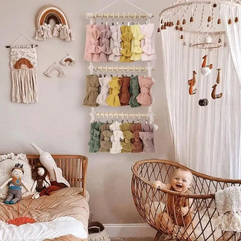 Headband Holder Toddler Headband Holder For Wall Indoor Decoration Space-Saving Rack For Friends Daughter Nursery Dormitory
Headband Holder Toddler Headband Holder For Wall Indoor Decoration Space-Saving Rack For Friends Daughter Nursery Dormitory