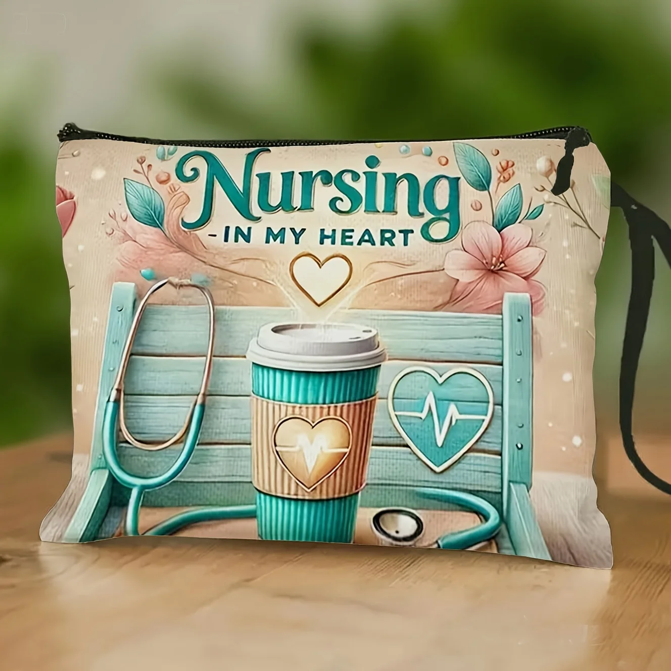 Nurse-themed Makeup Bag Floral Stethoscope Icon Lightweight Toiletry Organizer Pouch for Nursing for Women Summer Travel Gifts
Nurse-themed Makeup Bag Floral Stethoscope Icon Lightweight Toiletry Organizer Pouch for Nursing for Women Summer Travel Gifts