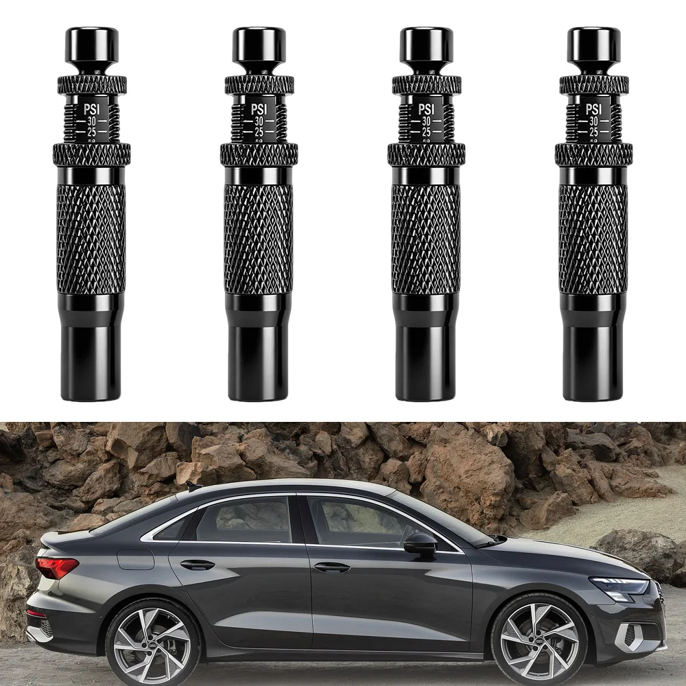 4pcs Adjustable Auto-Stop Tire Deflator Valve Kit (10-30 PSI)Adjustable Pressure Suitable For Offroad Vehicles Motorcycle
4pcs Adjustable Auto-Stop Tire Deflator Valve Kit (10-30 PSI)Adjustable Pressure Suitable For Offroad Vehicles Motorcycle