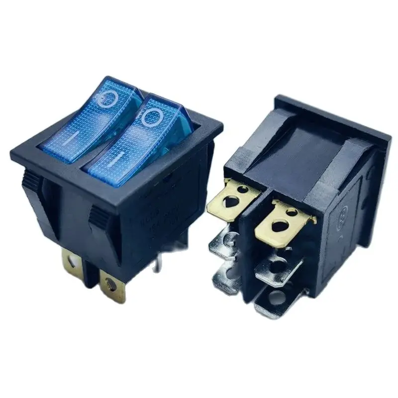 Hot Selling good price Rocker Switch soken 16a 250vac t100/55 listed 16a t85 55 250v KCD4 lighted double pole rocker switch
Hot Selling good price Rocker Switch soken 16a 250vac t100/55 listed 16a t85 55 250v KCD4 lighted double pole rocker switch