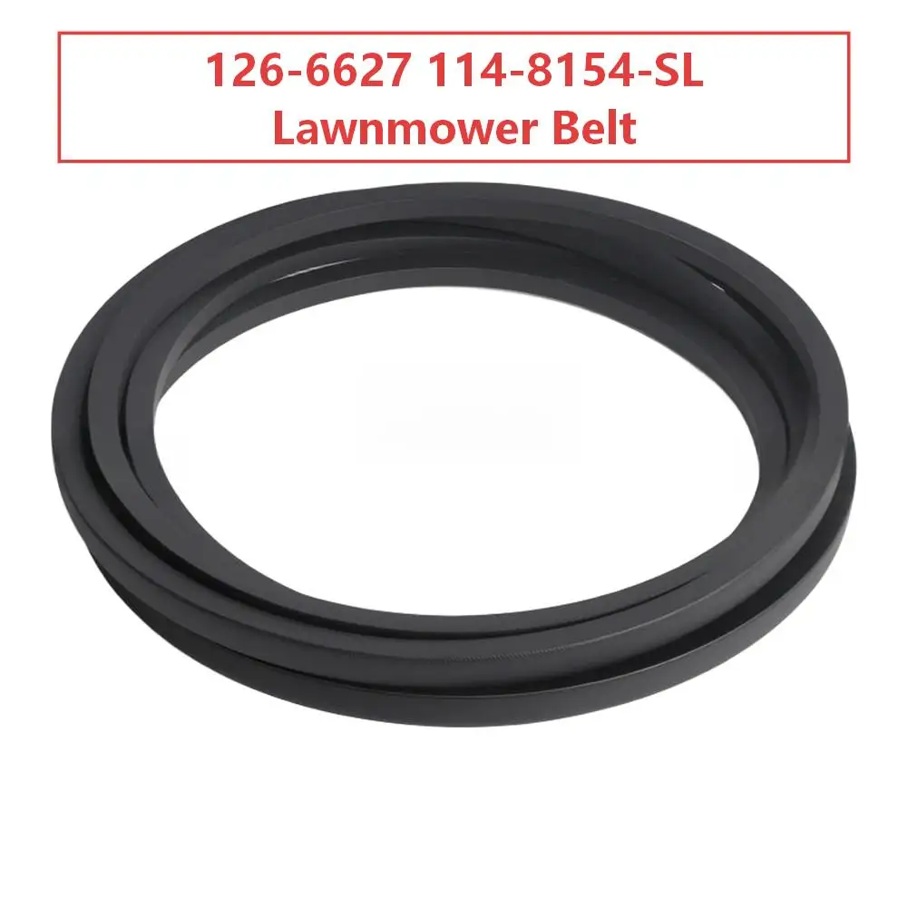 Replacement Lawn Mower Belt 126-6627 114-8154-SL For Exmark 60 Inch Deck Trimmer Aramid Rubber V-Belt Mower Accessories
Replacement Lawn Mower Belt 126-6627 114-8154-SL For Exmark 60 Inch Deck Trimmer Aramid Rubber V-Belt Mower Accessories