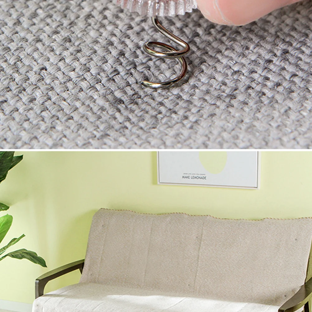 4 Boxes Anti-Slip Bed Cover Clips Spiral Upholstery Fasteners for Sheets Quilt Blanket Sofa Cushions Twist Nails Fixer
4 Boxes Anti-Slip Bed Cover Clips Spiral Upholstery Fasteners for Sheets Quilt Blanket Sofa Cushions Twist Nails Fixer