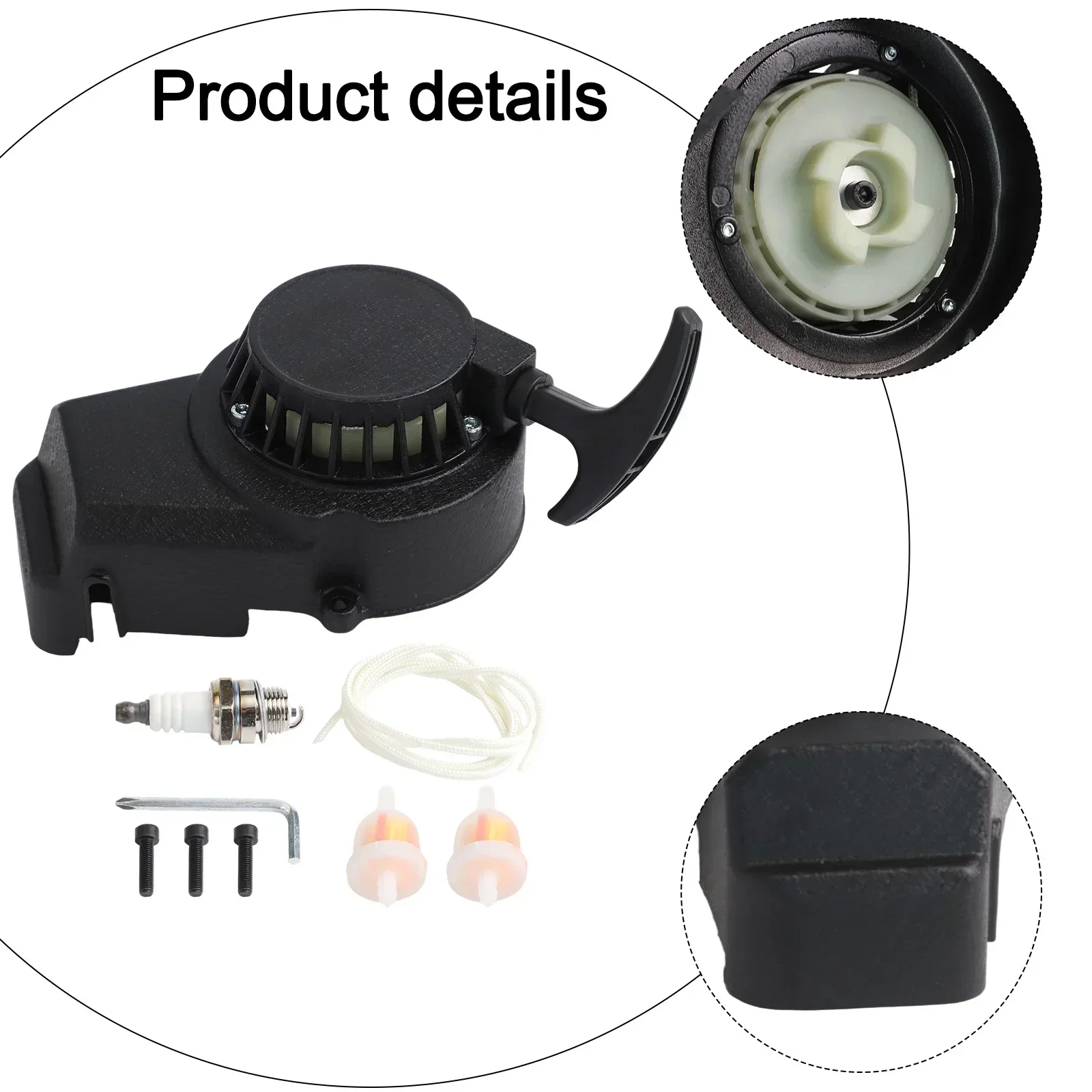 High Performance Recoil Start System Designed Specifically for Syx Compatible with Various Engine Configurations
High Performance Recoil Start System Designed Specifically for Syx Compatible with Various Engine Configurations