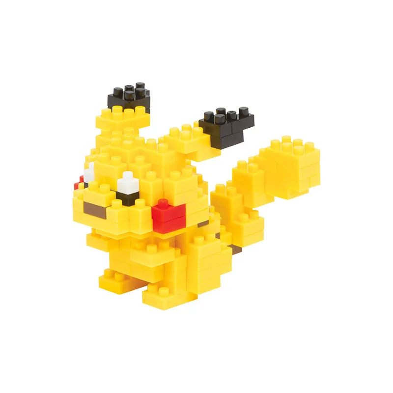 Genuine Nanoblock Pokemon Pikachu Mini Blocks Original Micro Building Blocks 3D Puzzle Kawaii Collectible Gift DIY Toy
Genuine Nanoblock Pokemon Pikachu Mini Blocks Original Micro Building Blocks 3D Puzzle Kawaii Collectible Gift DIY Toy
