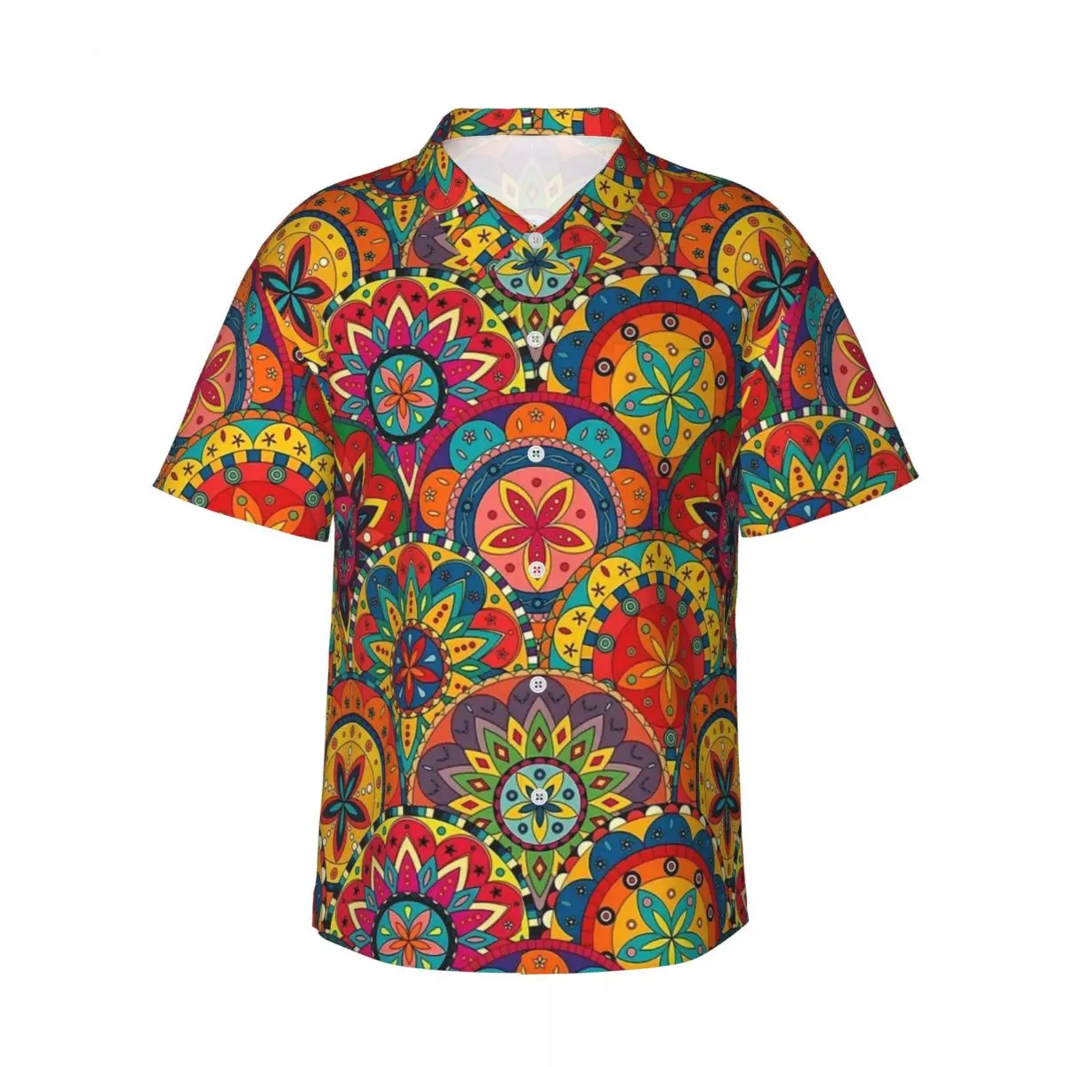 Flower Power Hawaiian Shirt Man Beach Retro Mandala Casual Shirts Short Sleeves Breathable Design Elegant Oversized Blouses
Flower Power Hawaiian Shirt Man Beach Retro Mandala Casual Shirts Short Sleeves Breathable Design Elegant Oversized Blouses