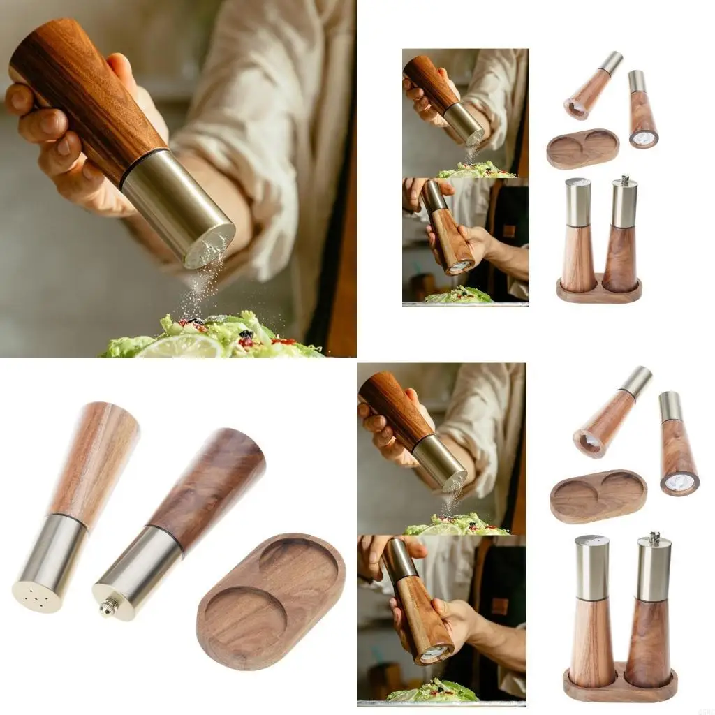 Крупная мельница для соли и перца, древесный материал, подходящий для любителей кухни Q5WC
Крупная мельница для соли и перца, древесный материал, подходящий для любителей кухни Q5WC