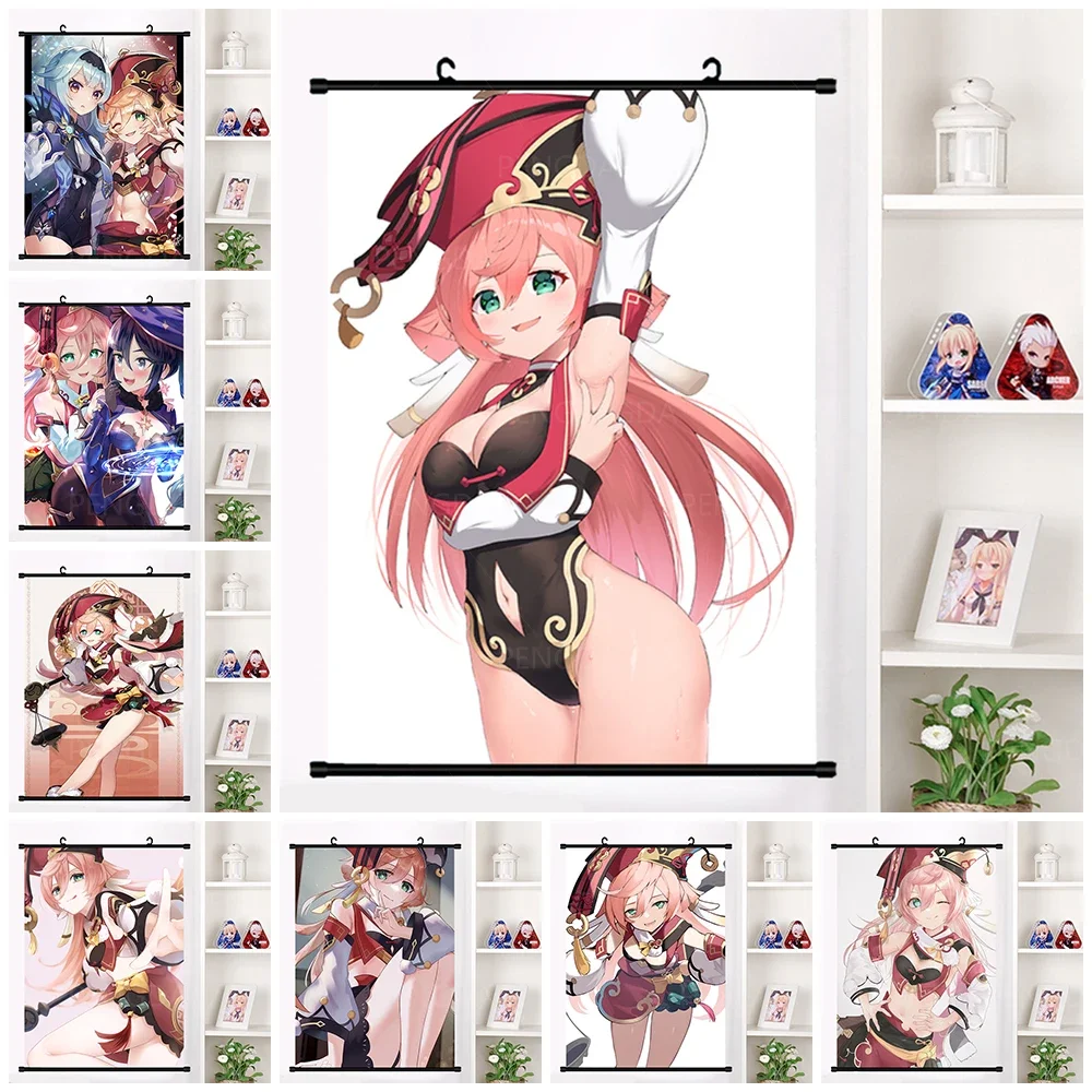 Genshin Impact Yanfei Hanging Poster Anime Game Characters Canvas Painting Home HD Prints Decor Wall Art Plastic Scrolls Picture
Genshin Impact Yanfei Hanging Poster Anime Game Characters Canvas Painting Home HD Prints Decor Wall Art Plastic Scrolls Picture