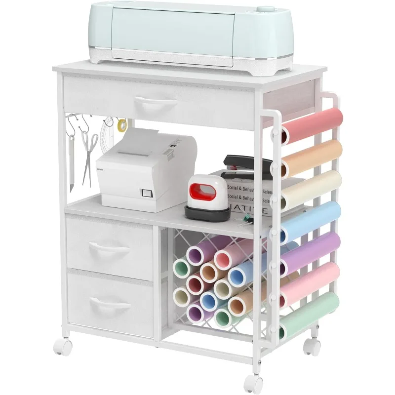Отличная скидка. Тележка для хранения, совместимая с машинками Cricut. Подставка для режущего станка с выдвижными ящиками и держателем для виниловых рулонов.
Отличная скидка. Тележка для хранения, совместимая с машинками Cricut. Подставка для режущего станка с выдвижными ящиками и держателем для виниловых рулонов.