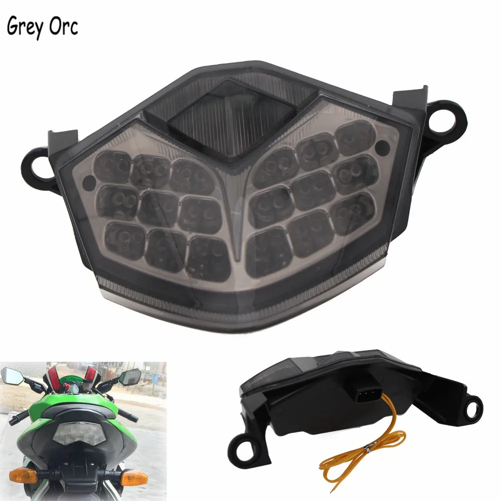 For KAWASAKI ZX 10R ZX10R 2008 2009 2010 2011 2012 Chrome Rear Tail Light Brake Turn Signals Integrated LED Light
For KAWASAKI ZX 10R ZX10R 2008 2009 2010 2011 2012 Chrome Rear Tail Light Brake Turn Signals Integrated LED Light