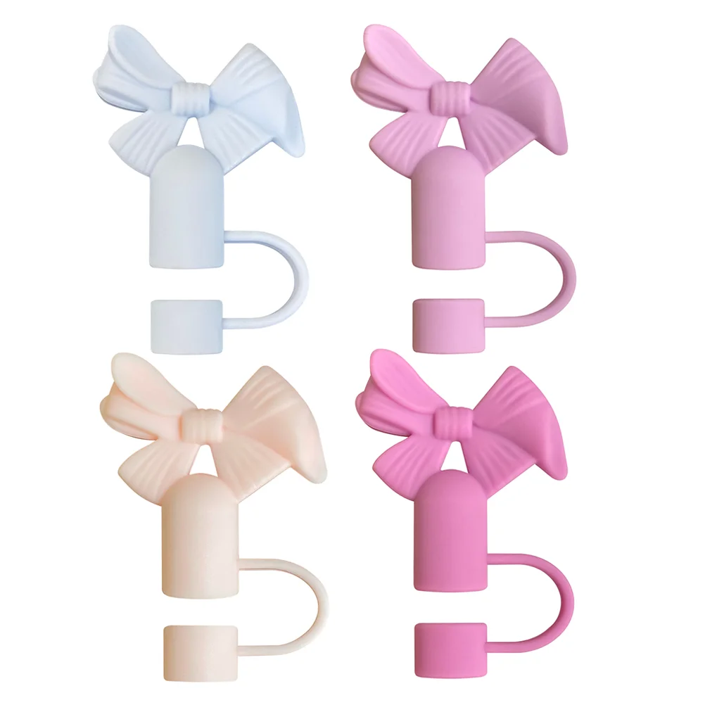 4 Pcs Straw Cap Dust Straws Toppers Bow Decorative Tube Silica Gel Water Bottle Cover Cute Silicone Stylish Design Prevents
4 Pcs Straw Cap Dust Straws Toppers Bow Decorative Tube Silica Gel Water Bottle Cover Cute Silicone Stylish Design Prevents