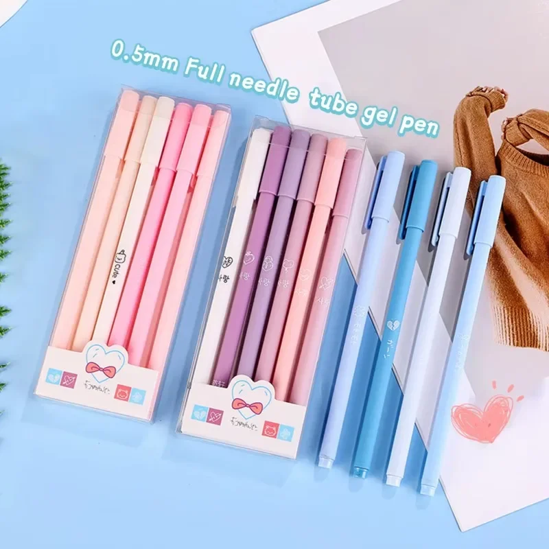 Kawaai 6pcs Minimalist Signature Pen Is Suitable for High School Students To Use As School Office Stationery in Morandi Colors
Kawaai 6pcs Minimalist Signature Pen Is Suitable for High School Students To Use As School Office Stationery in Morandi Colors