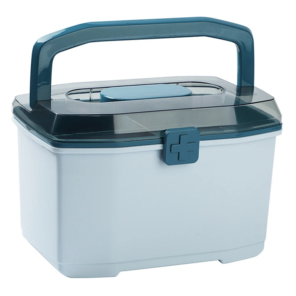 Plastic Medicine Box First Aid Case Durable Storage Container Large Capacity Emergency Kit For Home Office School Travel Health
Plastic Medicine Box First Aid Case Durable Storage Container Large Capacity Emergency Kit For Home Office School Travel Health