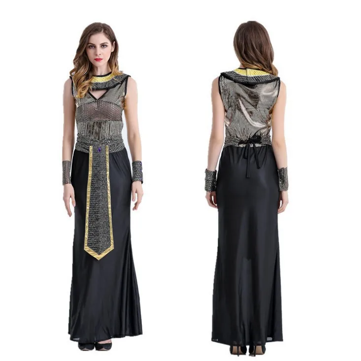 Elegant Queen Cleopatra Costume Halloween Cosplay Masquerade Adult Clothing Polyester Fiber 100% Traditional Chinese Festival
Elegant Queen Cleopatra Costume Halloween Cosplay Masquerade Adult Clothing Polyester Fiber 100% Traditional Chinese Festival