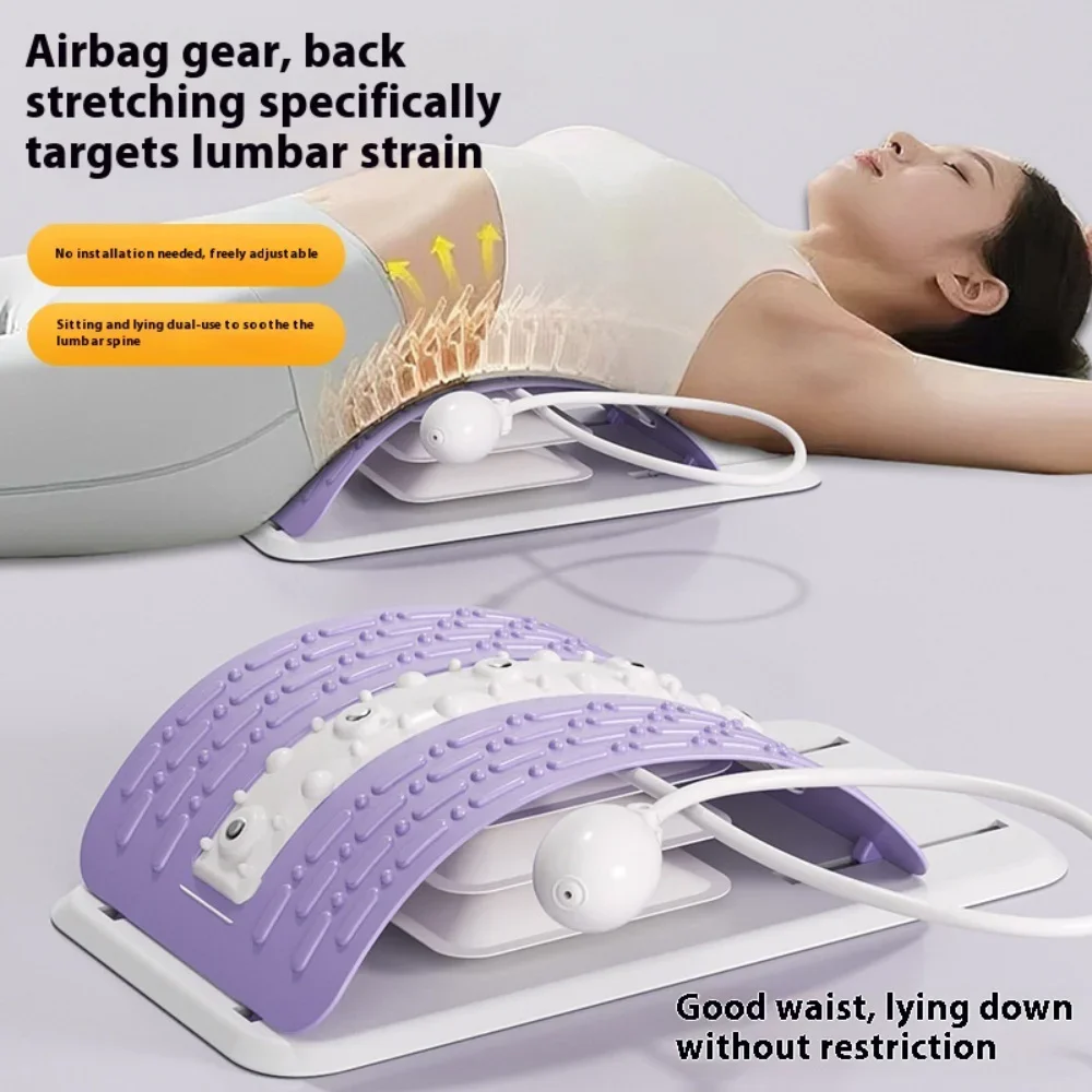 Back Stretcher for Lower Back Manual Airbag Lumbar Tractor Lumbar Traction Device Lower Back Waist Massage
Back Stretcher for Lower Back Manual Airbag Lumbar Tractor Lumbar Traction Device Lower Back Waist Massage