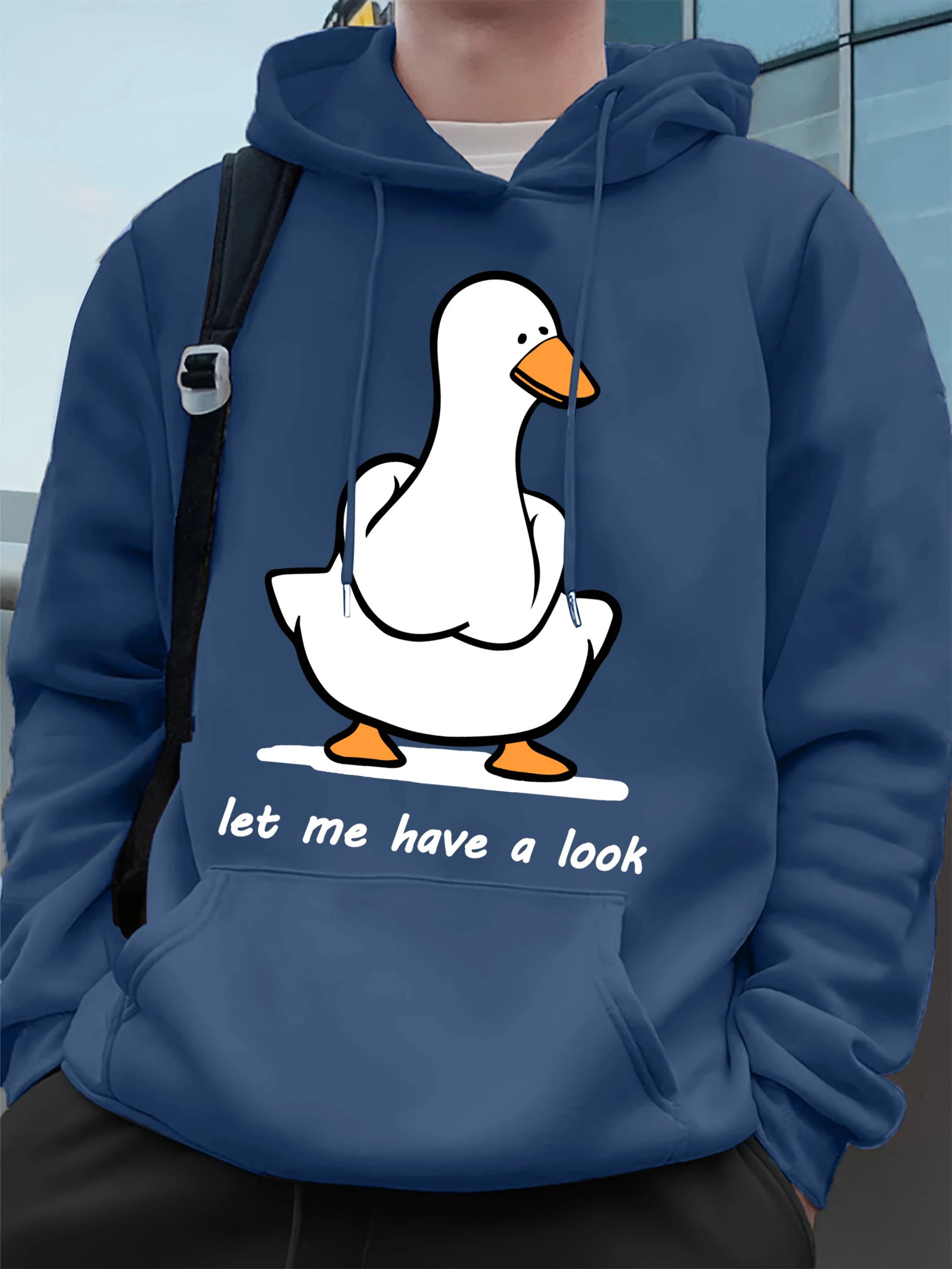 Мужская толстовка Let Me Have A Look Goose: осенняя теплая универсальная толстовка, модная винтажная одежда, унисекс, флисовая повседневная кофта
Мужская толстовка Let Me Have A Look Goose: осенняя теплая универсальная толстовка, модная винтажная одежда, унисекс, флисовая повседневная кофта