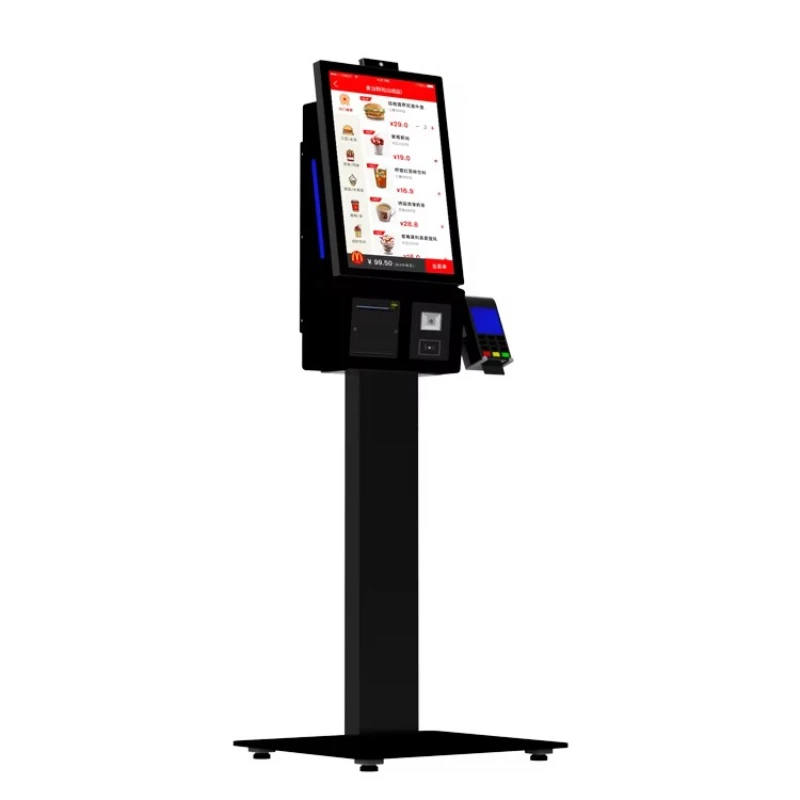 Wall-mounted Android system self-service touch screen end point payment kiosk, with printer QR code POS bracket optional
Wall-mounted Android system self-service touch screen end point payment kiosk, with printer QR code POS bracket optional