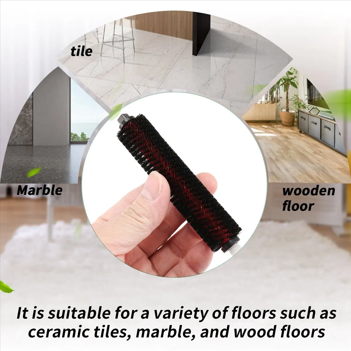 ABPO For Roborock S7 MaxV Ultra & S8 Pro Ultra High-Speed Cleaning Brush Washable for Mop Washing and Dock Self-Cleaning
ABPO For Roborock S7 MaxV Ultra & S8 Pro Ultra High-Speed Cleaning Brush Washable for Mop Washing and Dock Self-Cleaning