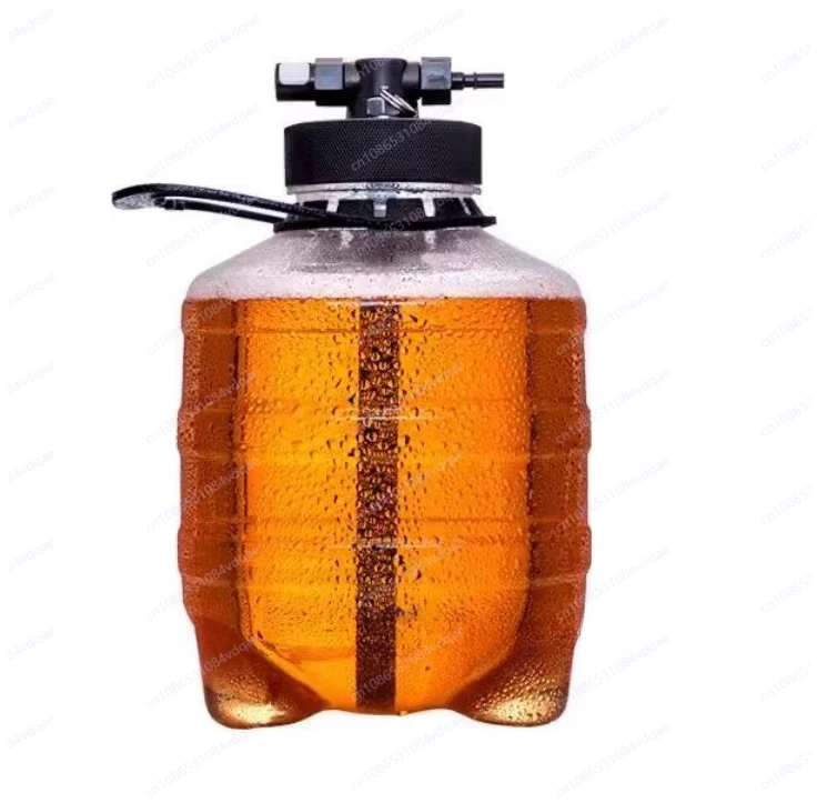 3.8LPET plastic thickened sealed small beer bucket beverage bottle ice bucket with lid
3.8LPET plastic thickened sealed small beer bucket beverage bottle ice bucket with lid