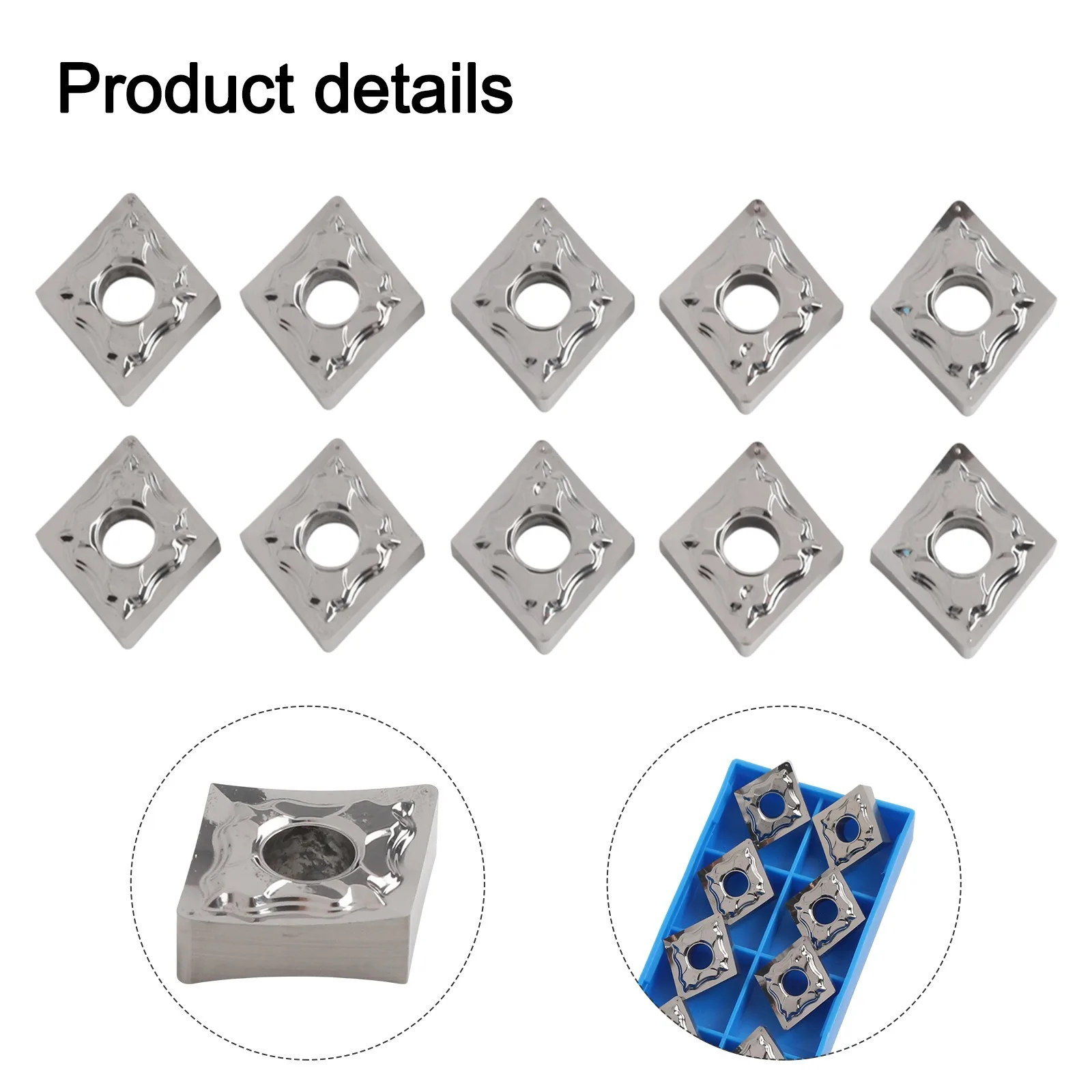 Алюминиевая вставка Твердосплавная вставка Обработка средней и высокой нагрузки Уменьшенная режущая сила Чернование и получистовая обработка 
Алюминиевая вставка Твердосплавная вставка Обработка средней и высокой нагрузки Уменьшенная режущая сила Чернование и получистовая обработка