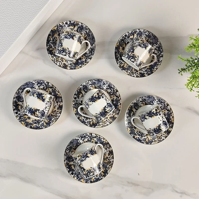 Бытовой керамический чайник, набор кофейных чашек и тарелок, прочная посуда для ежедневного завтрака, чая, кофе дома 
Бытовой керамический чайник, набор кофейных чашек и тарелок, прочная посуда для ежедневного завтрака, чая, кофе дома