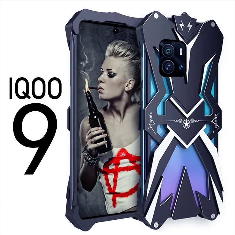 New Metal Steel Machinery Thor Heavy Duty Armor Aluminum Mobile Phone For Vivo Iqoo 9 Iqoo9 Pro CASE Cover
New Metal Steel Machinery Thor Heavy Duty Armor Aluminum Mobile Phone For Vivo Iqoo 9 Iqoo9 Pro CASE Cover