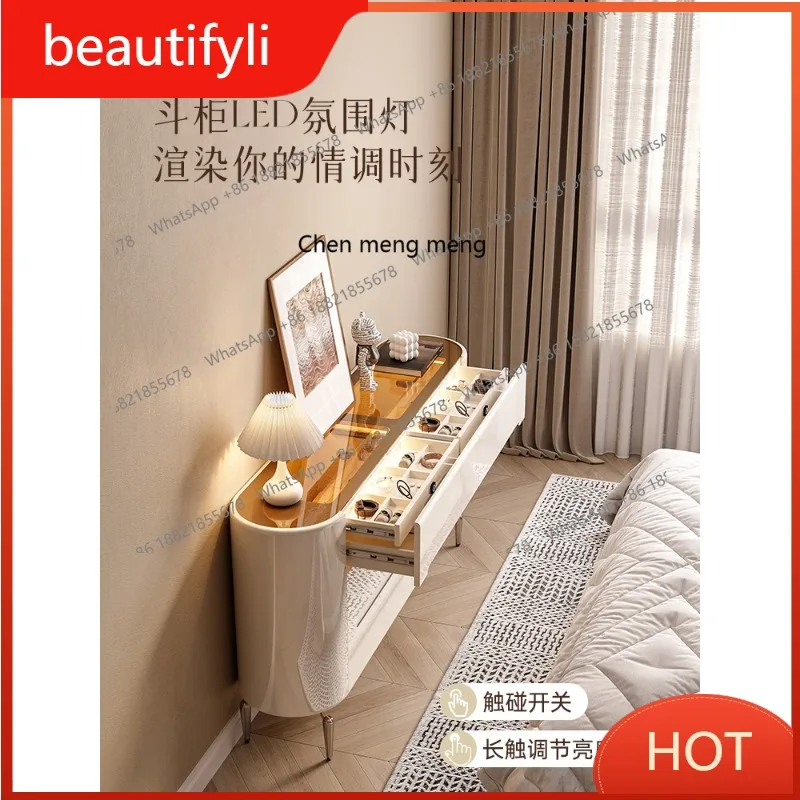 s6601 Ультратонкая прикроватная тумбочка для спальни, встроенное настенное хранилище с замком, шкаф для ювелирных изделий, современный французский сундук для хранения
s6601 Ультратонкая прикроватная тумбочка для спальни, встроенное настенное хранилище с замком, шкаф для ювелирных изделий, современный французский сундук для хранения