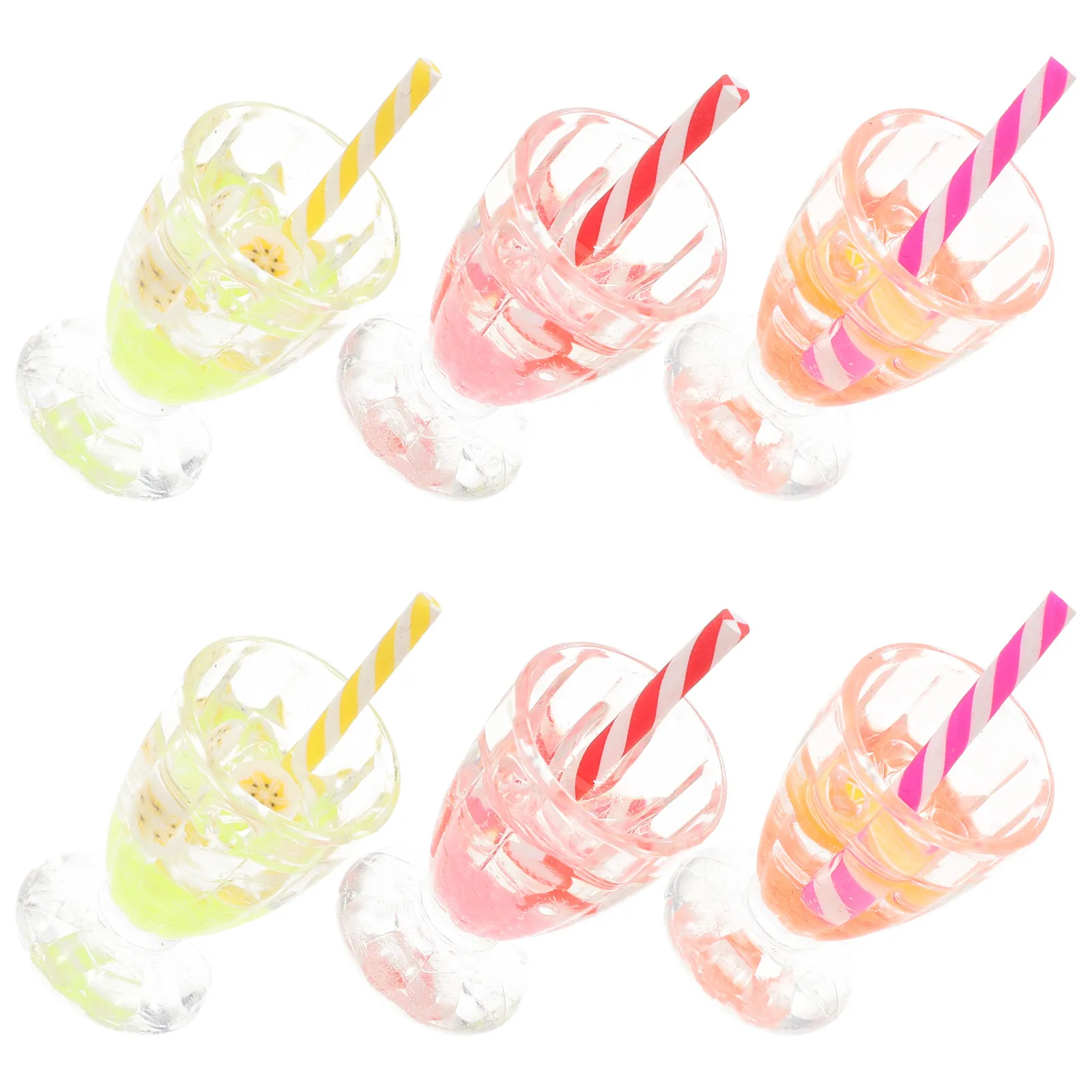6Pcs Resin Mini Ice Cream Goblets Realistic Cute Decorative Ornaments for Dollhouse Kitchen Dining Room Mini House Decor
6Pcs Resin Mini Ice Cream Goblets Realistic Cute Decorative Ornaments for Dollhouse Kitchen Dining Room Mini House Decor