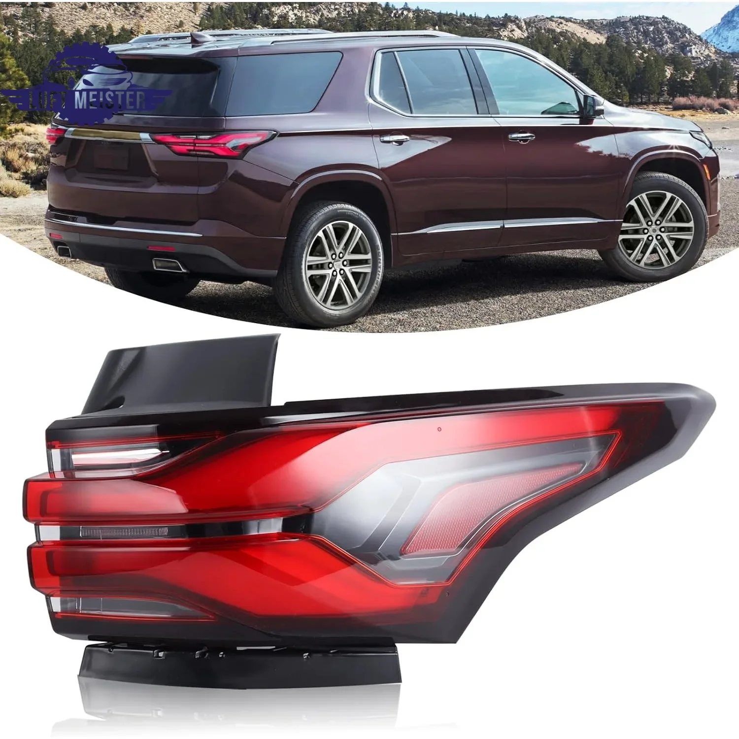 86785340 For Chevrolet Traverse 2022 2023 US Version LED Tail Light Brake Reverse Lamp Rear Bumper Lamp Fog Lamp 86785341
86785340 For Chevrolet Traverse 2022 2023 US Version LED Tail Light Brake Reverse Lamp Rear Bumper Lamp Fog Lamp 86785341