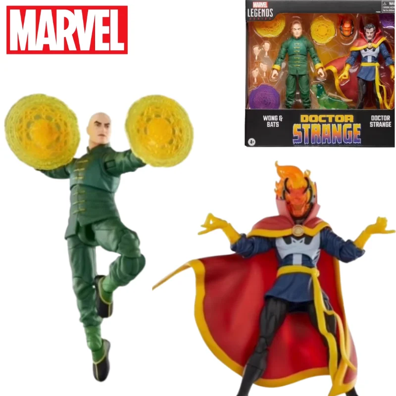 Original Marvel Legends Animated Version Doctor Strange Wong Two Person Group Action Figures Movable Doll Collection Xmas Gift
Original Marvel Legends Animated Version Doctor Strange Wong Two Person Group Action Figures Movable Doll Collection Xmas Gift